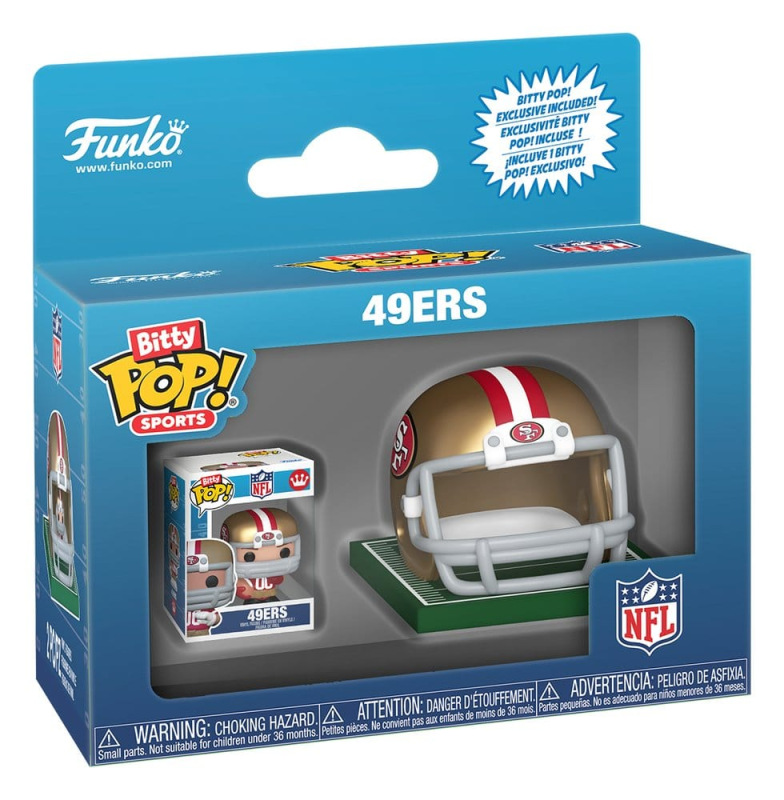 NFL Bitty POP! Helmets Vinyl Figures NFC Series 1 Assortment (12) 2