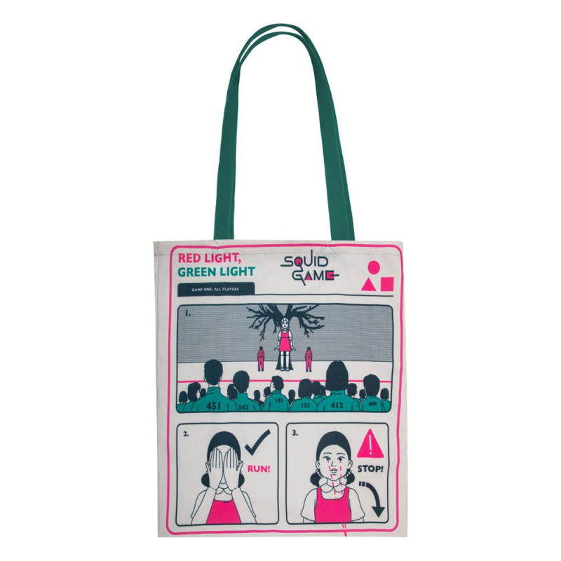 Squid Game Tote Bag Young-hee Blue Print