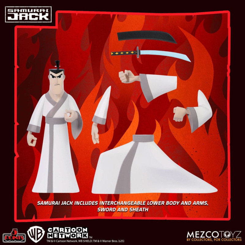 Samurai Jack 5 Points Action Figures 9 cm Deluxe Set Assortment (24) 2