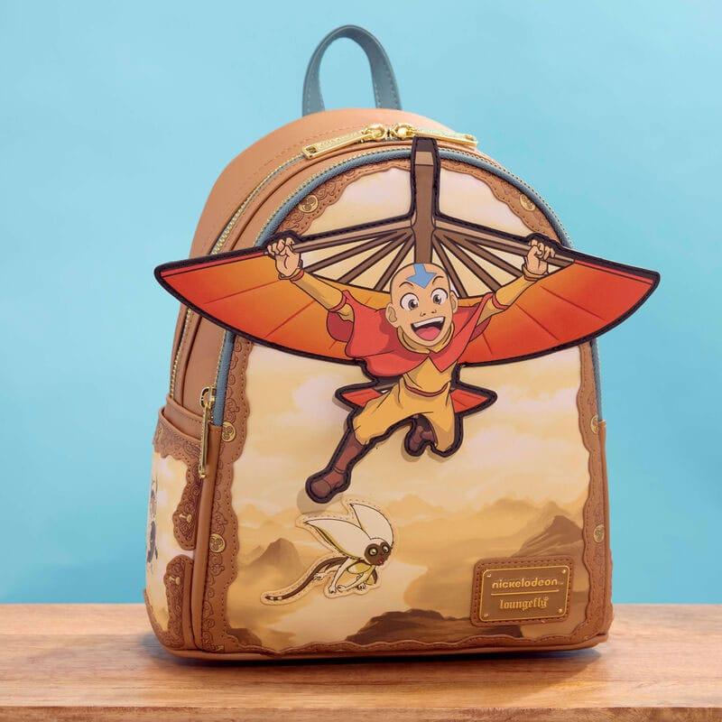 Nickelodeon by Loungefly Mini Backpack Avatar: The Last Airbender Aang Glider Staff 1