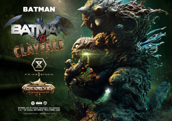 DC Comics Ultimate Premium Masterline Series Statue 1/4 Batman VS Clayface Deluxe Version 83 cm 1