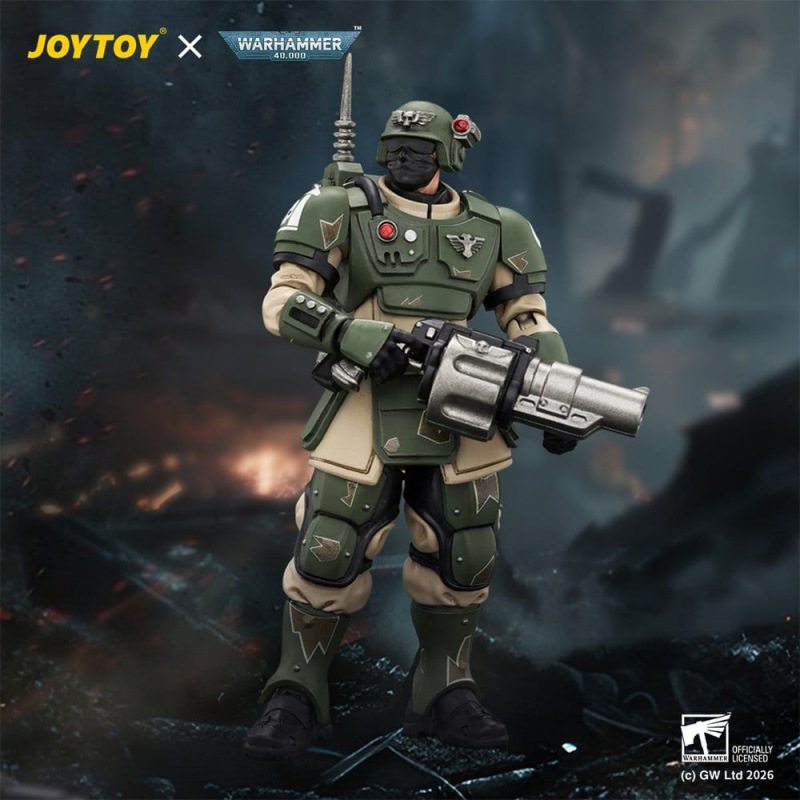 Warhammer Action Figure Astra Militarum Kasrkin 5 with Grenade Launcher 6