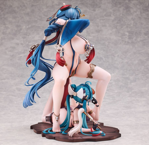 Kyonshi Brothel Statues 2-Pack 1/6 Sakuya Todo & Iori Todo 2