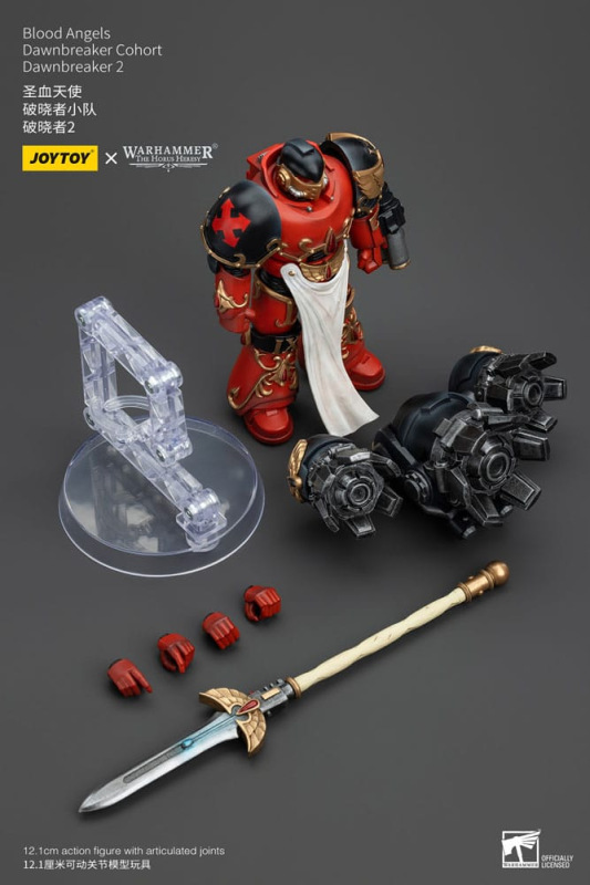 Warhammer The Horus Heresy Action Figure 1/18 Blood Angels Dawnbreaker Cohort Dawnbreaker 2 13 cm 7