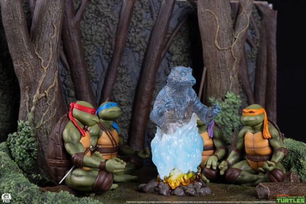 Teenage Mutant Ninja Turtles (Movie Moments) Mini Scale Diorama Splinter's Spirit 36 cm 3