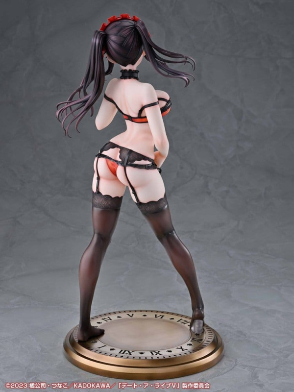Date A Live V Re:Dress PVC Figure 1/4 Kurumi Tokisaki Dress shirt Ver. 40 cm 4