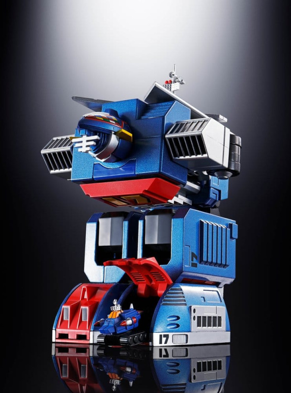 Daitetsujin 17 Soul of Chogokin Diecast Action Figure GX-101S Daitetsujin 17 & 18 Graviton Box 18 cm 10