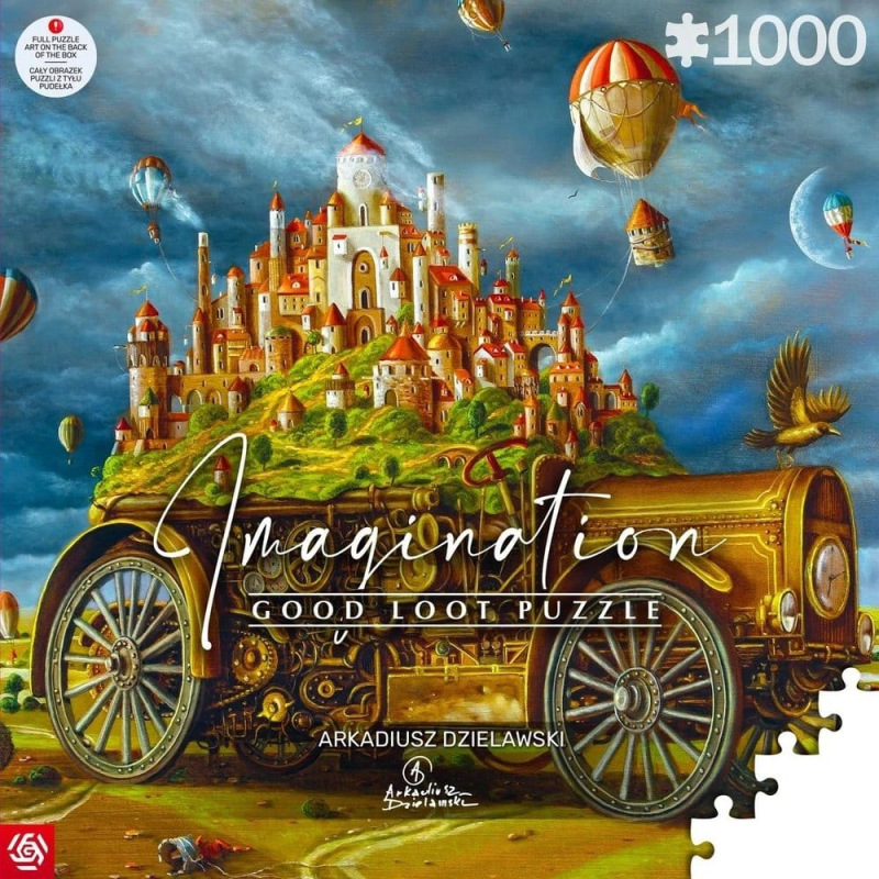 Imagination Series Puzzle Arkadiusz Dzielawski Wielka przeprowadzka (1000 pieces) 1