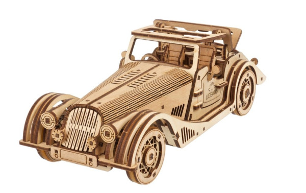 Ugears 3D Wooden Puzzle Sports Car Rapid Mouse 3