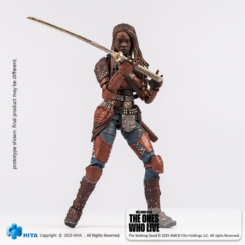 The Walking Dead: The Ones Who Lived Exquisite Mini Action Figure 1/18 Michonne 10 cm 1