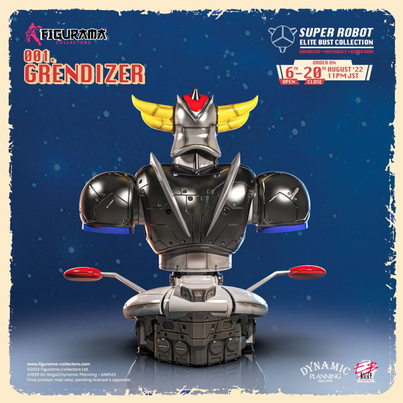UFO Robot Grendizer Super Robot Elite Bust 1/3 Grendizer 26 cm 2