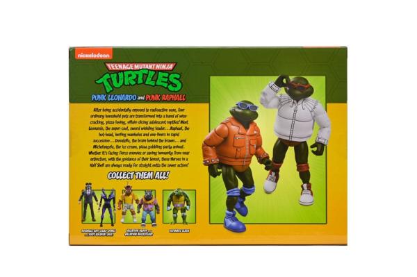 Teenage Mutant Ninja Turtles (Cartoon) Action Figure Punk Leo and Punk Raph 2 Pack 18 cm 2