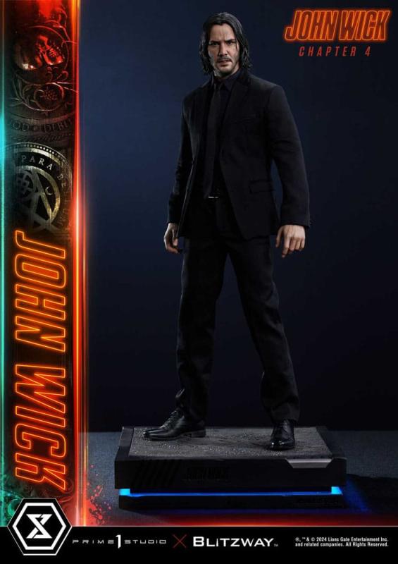 John Wick Chapter 4 Ultimate Premium Masterline Series Statue 1/4 John Wick Deluxe Bonus Version 54