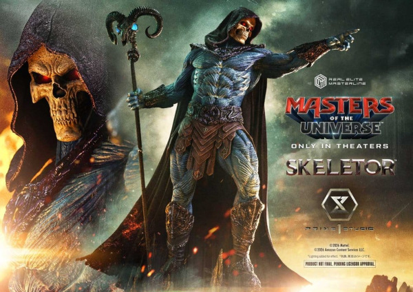 Masters of the Universe (2026 Film) Real Elite Masterline Series Statue 1/3 Skeletor Bonus Version 9 1