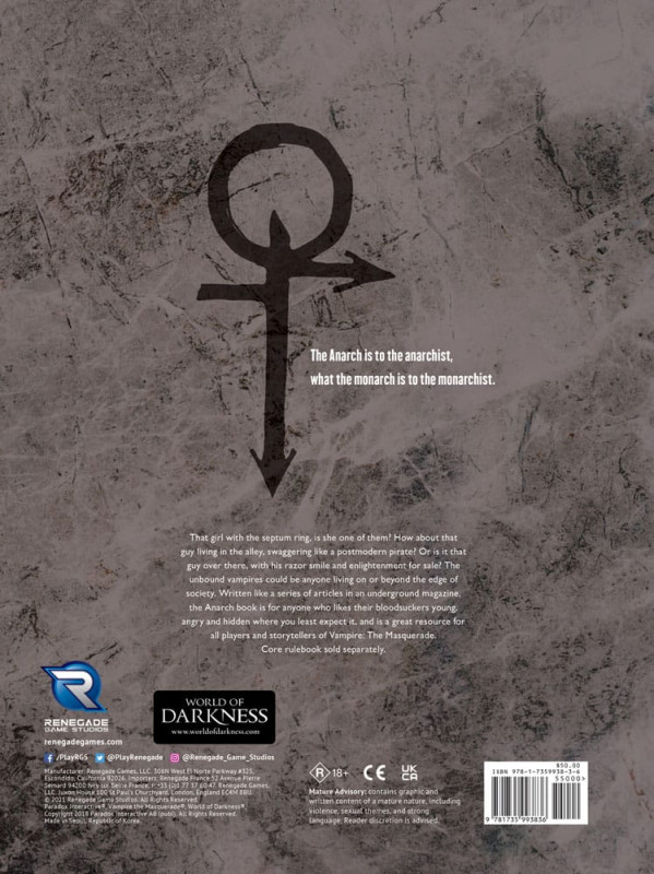 Vampire: The Masquerade 5th Edition RPG book Alma Maters Sourcebook *Englische Version* 1