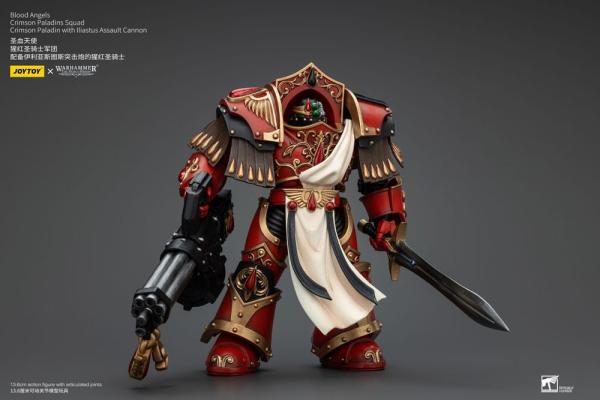 Warhammer The Horus Heresy Action Figure 1/18 Blood Angels Crimson Paladins Squad Crimson Paladin wi