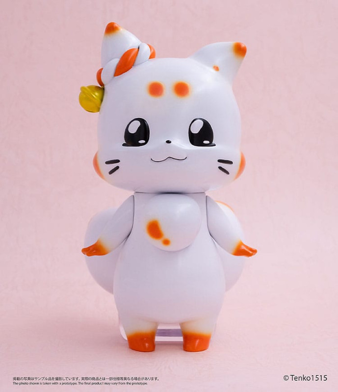 Little Fox with Two Tails Vinyl Figure Chibi Creature Tenko 15 cm 1