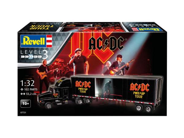 AC/DC Model Kit Gift Set Tour Truck & Trailer 55 cm 10