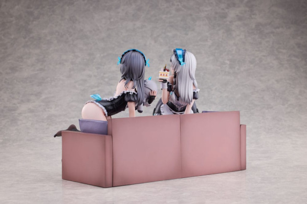 Snowbreak Containment Zone PVC Statues 2-Pack 1/6 Cherno & Meursault Apprentice Maid Ver. Deluxe Edi 14