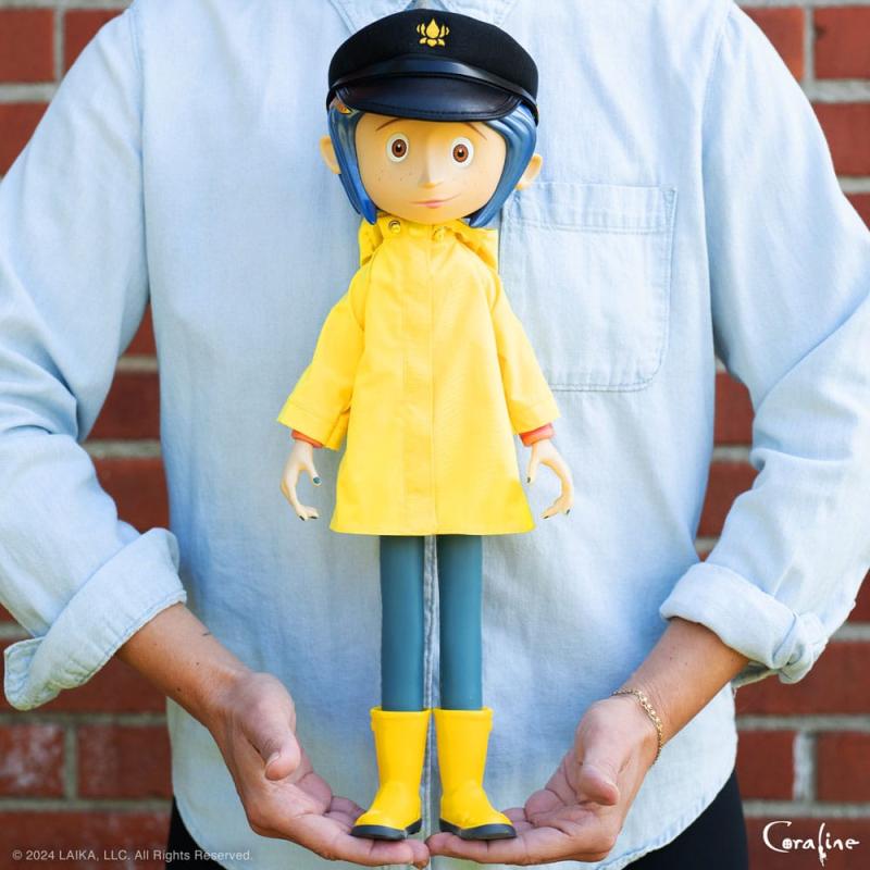 Coraline Supersize Vinyl Action Figure Coraline with Hat (Button Eyes) 40 cm 10