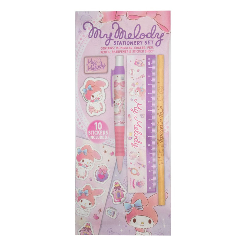 Sanrio Stationery Set 6-Pack My Melody 2