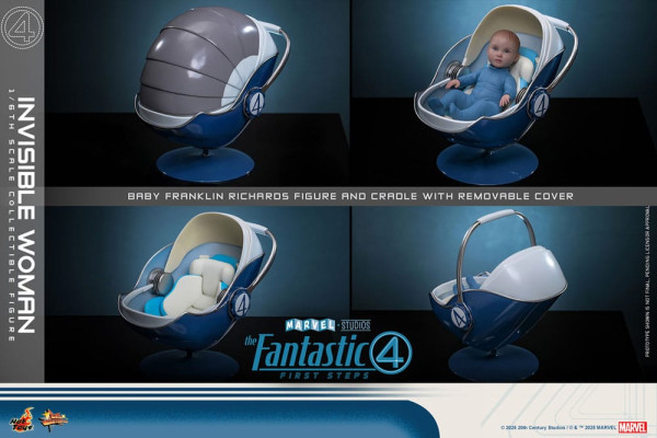 The Fantastic Four: First Steps Movie Masterpiece Action Figure 1/6 Invisible Woman 28 cm 12