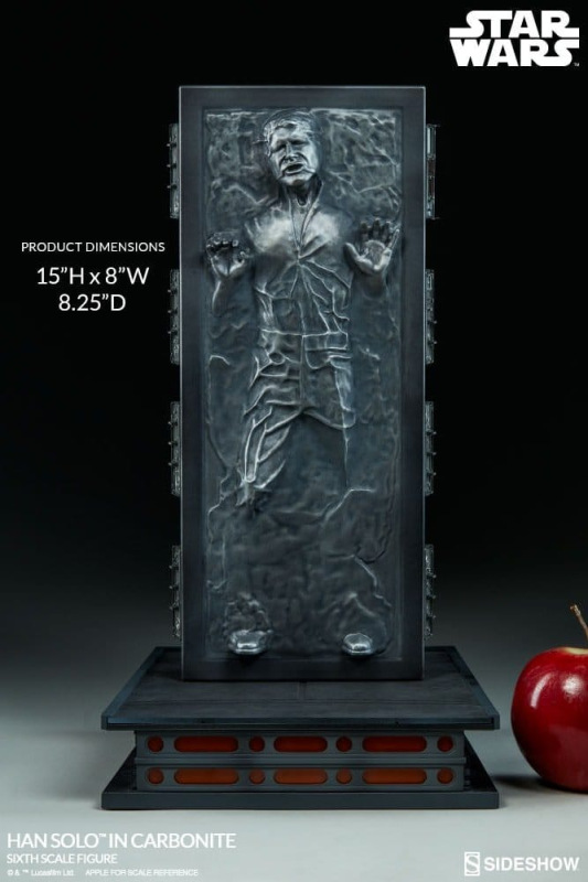 Star Wars 1/6 Action Figure Han Solo in Carbonite 38 cm 4