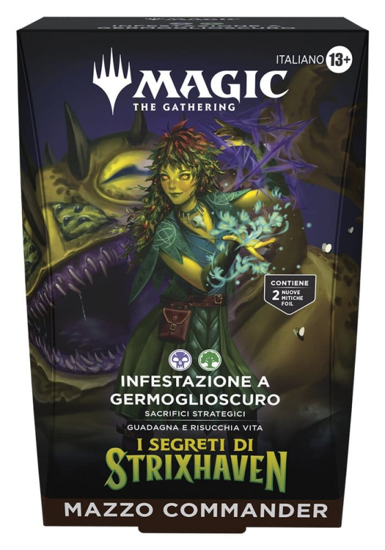 Magic the Gathering I Segreti di Strixhaven Commander Decks Case (5) italian 8