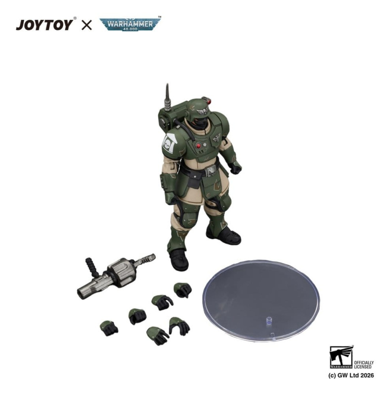 Warhammer Action Figure Astra Militarum Kasrkin 5 with Grenade Launcher 4