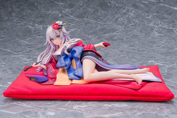Neptunia x Senran Kagura Statue 1/7 Black Heart Kimono Ver. 10 cm 1