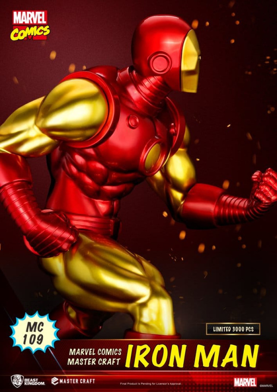 Marvel Comics Master Craft Statue Iron Man 29 cm 4