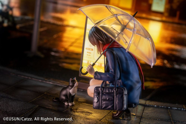 Original Character Statue 1/7 Rainy Day - Meeting Illustrated by Catzz 16 cm 4