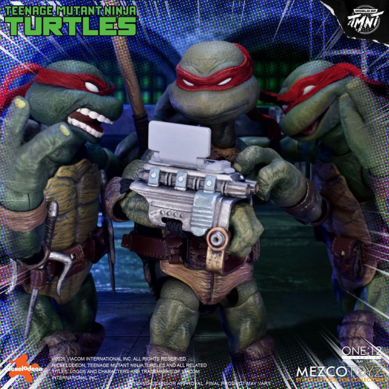 Teenage Mutant Ninja Turtles One:12 Collective Action Figures 1/12 Boxed Set 17 cm 11