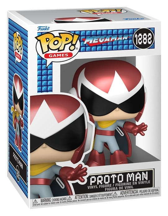 Mega Man POP! Games Vinyl Figure Proto Man 9 cm 1