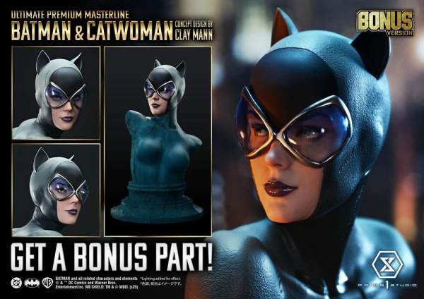 DC Comics Ultimate Premium Masterline Series Statue 1/4 Batman & Catwoman (Concept Design by Clay Ma 1