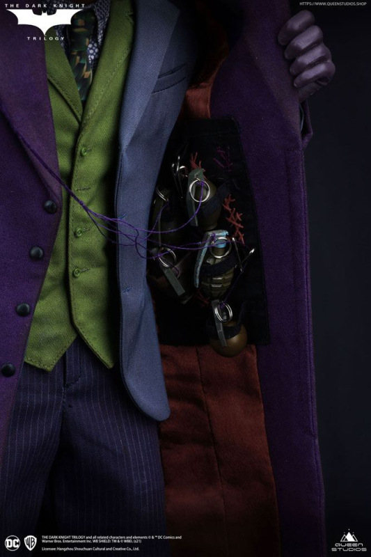 The Dark Knight Statue 1/4 Heath Ledger Joker Regular Edition 52 cm 10