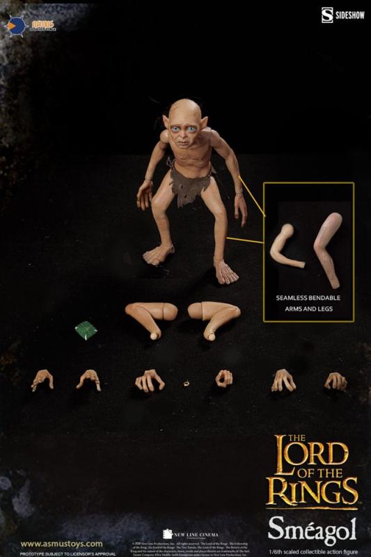 Lord of the Rings Action Figure 1/6 Sméagol 20 cm