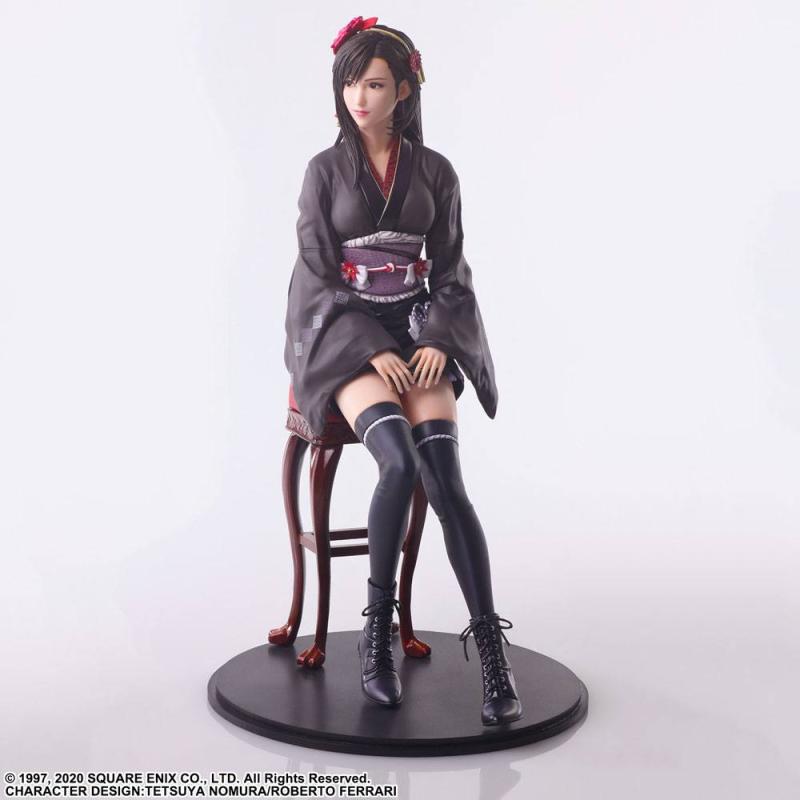 Final Fantasy VII Remake Static Arts Gallery Statue Tifa Lockhart Exotic Dress Ver. 23 cm 2