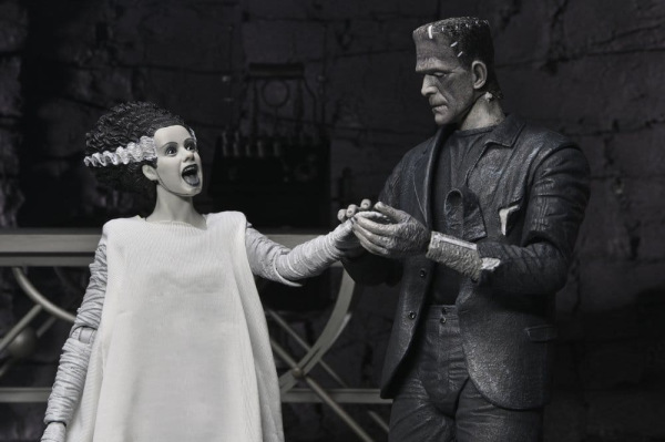 Universal Monsters 2-Pack Action Figure Bride of Frankenstein 90th Anniversary The Monster & His Mat 12