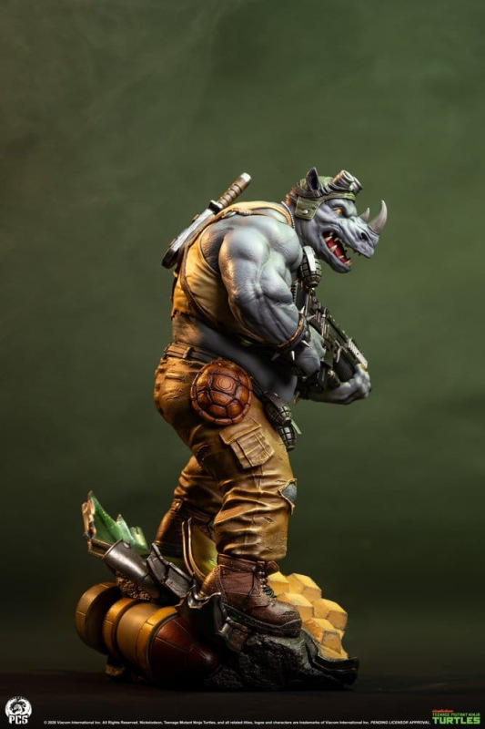 Teenage Mutant Ninja Turtles Legends Statue 1/3 Rocksteady 69 cm 9