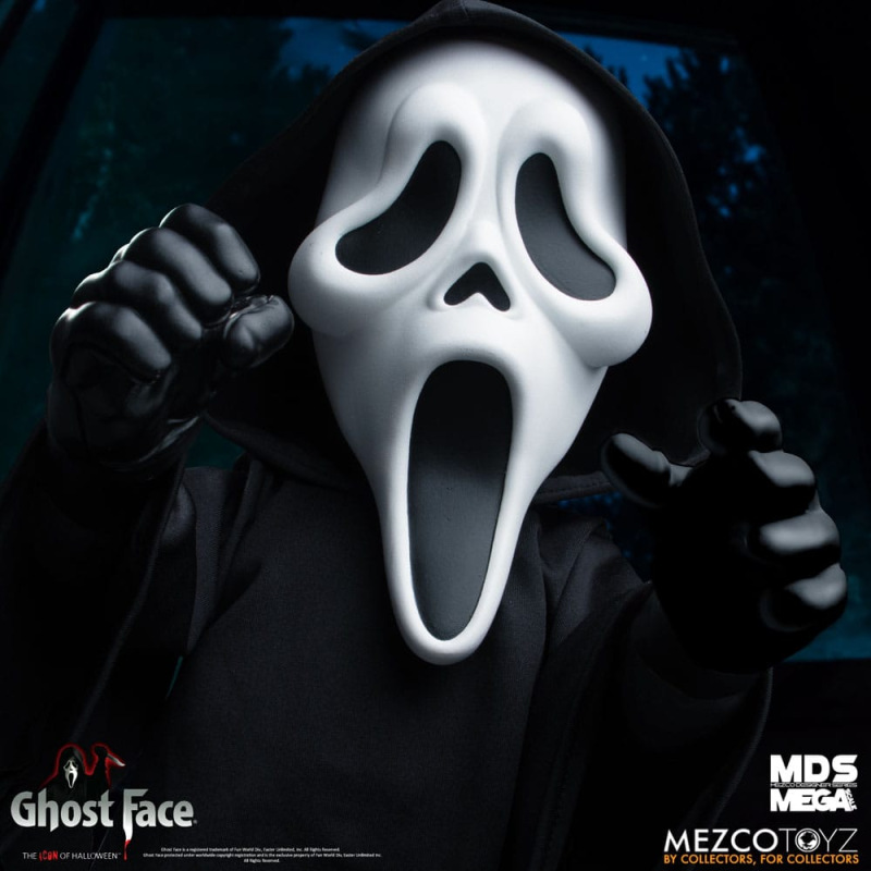 Ghost Face MDS Mega Scale Plush Doll Ghost Face 38 cm 9