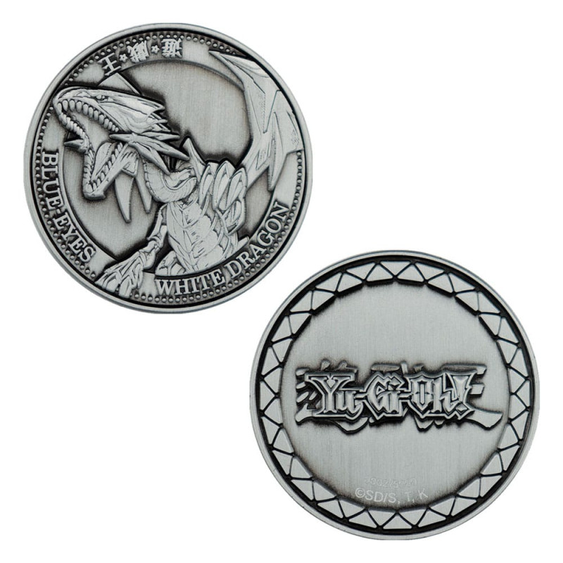 Yu-Gi-Oh! Collectable Coin Blue-Eyes White Dragon Limited Edition 1
