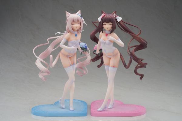 Nekopara PVC Statue 1/7 Nekopara Chocola & Vanilla Dream of Eden Ver. 23 cm