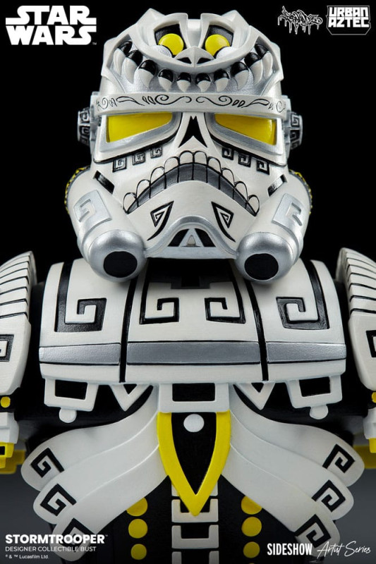 Star Wars Sideshow Artist Series Designer Bust Stormtrooper by Jesse Hernandez 18 cm 11