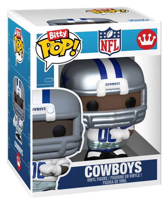 NFL Bitty POP! Helmets Vinyl Figures NFC Series 1 Assortment (12) 6