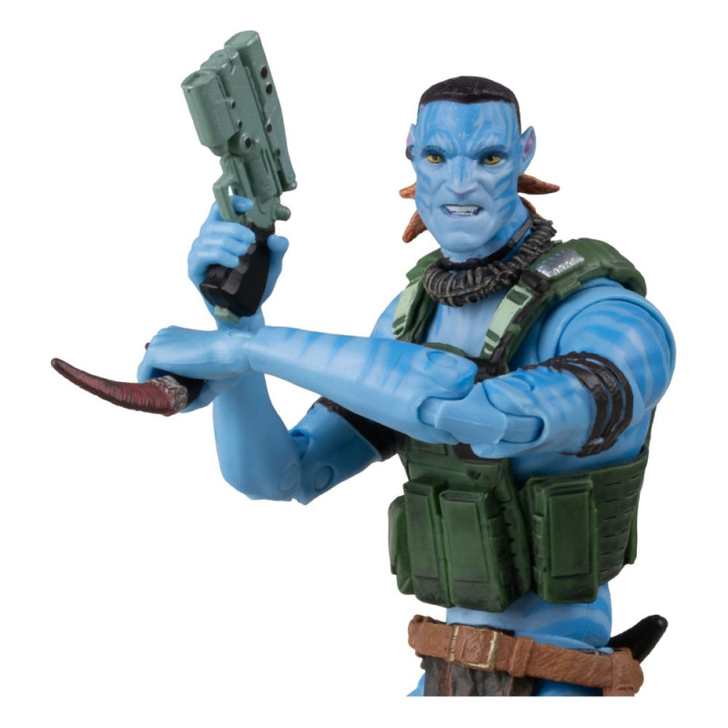 Avatar: Fire and Ash Action Figure Quaritch (Ash Recom) (Gold Label) 18 cm 3