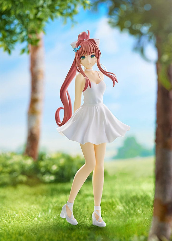 Doki Doki Literature Club! Pop Up Parade PVC Statue Monika: White Dress Ver. 18 cm 1