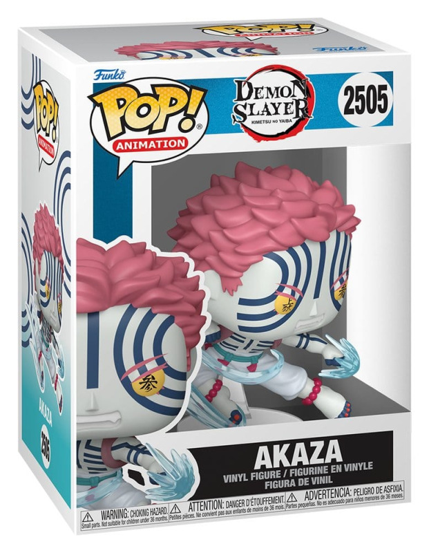 Demon Slayer: Kimetsu no Yaiba - The Movie POP! Animation Vinyl Figure Akaza 9 cm 1