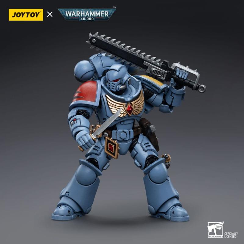 Warhammer 40k Action Figure 1/18 Space Wolves Intercessors 12 cm