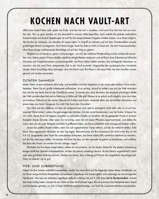 Fallout: The Official Cookbook for Vault Dwellers *German Version* 3